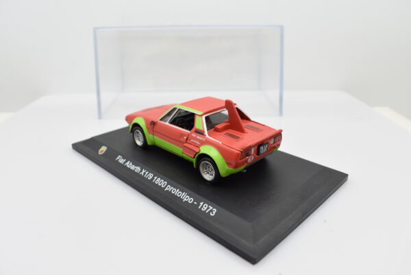 Modellino auto FIAT ABARTH X 1/9 IXO scala 1:43 diecast modellismo collezione - immagine 4