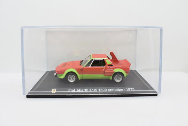 Modellino auto FIAT ABARTH X 1/9 IXO scala 1:43 diecast modellismo collezione - immagine 7