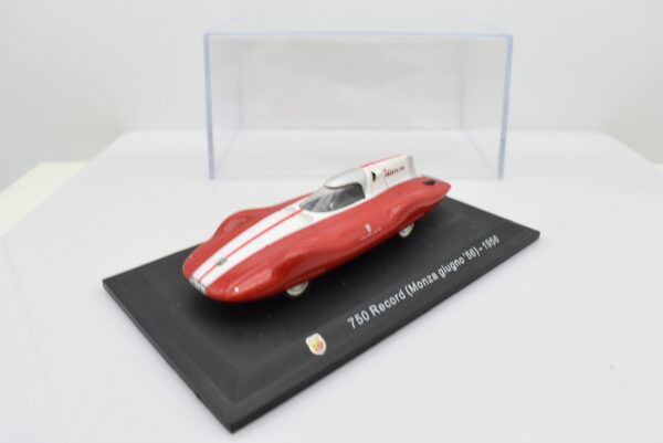 Modellino auto FIAT ABARTH 750 RECORD 1:43 diecast modellismo collezione ixo - immagine 3