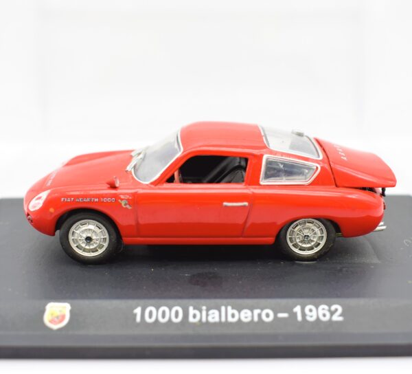 Modellino auto FIAT ABARTH 1000 BIALBERO 1:43 diecast modellismo collezione ixo
