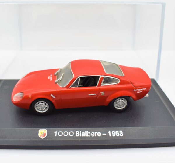 Modellino auto FIAT ABARTH 1000 BIALBERO 1:43 diecast modellismo collezione ixo