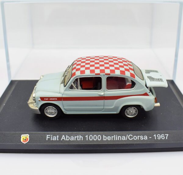 Modellino auto FIAT ABARTH 1000 scala 1:43 diecast modellismo collezione ixo