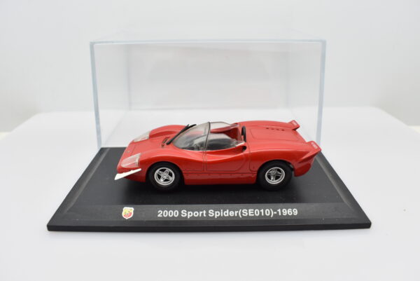 Modellino auto ABARTH 2000 SPORT SPIDER SE 010 1:43 diecast modellismo collezione ixo - immagine 2