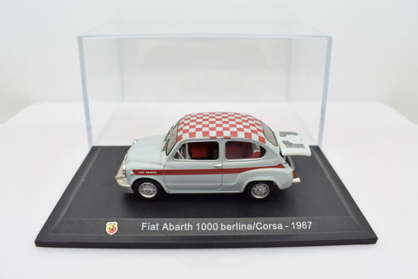 Modellino auto FIAT ABARTH 1000 scala 1:43 diecast modellismo collezione ixo - immagine 2