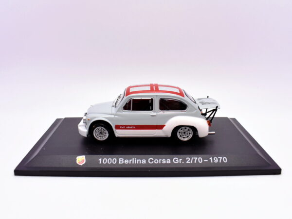 Modellino auto FIAT 600 ABARTH 1000 BERLINA scala 1:43 diecast modellismo collezione ixo