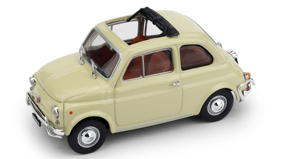 Fiat 500L 1968 Giallo Positano 1:43 VITESSE 24512