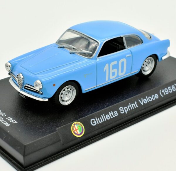 modellino auto da collezione alfa romeo giulietta sprint veloce scala 1:43 diecast