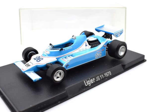 Modellini auto Formula 1 gp LIGIER JS 11 scala 1:43 collezione diecast ixo - immagine 4