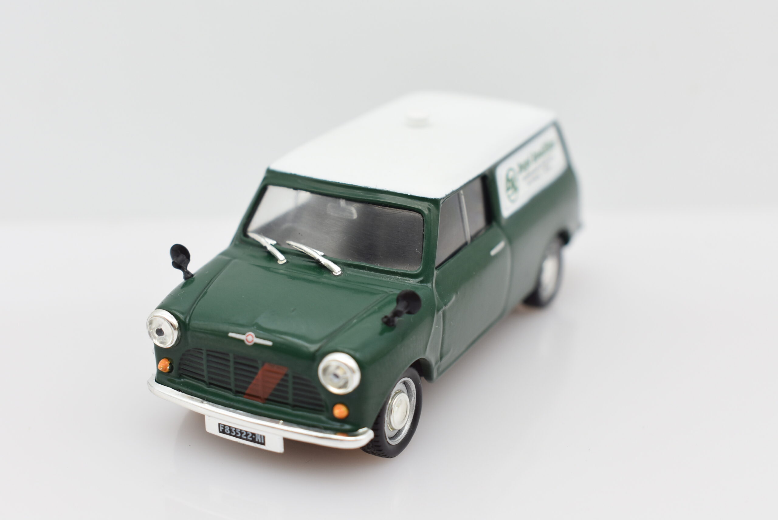 modellino auto furgone MORRIS MINI VAN B.K. veicoli pubblicitari d'epoca scala 1:43 collezione - immagine 3