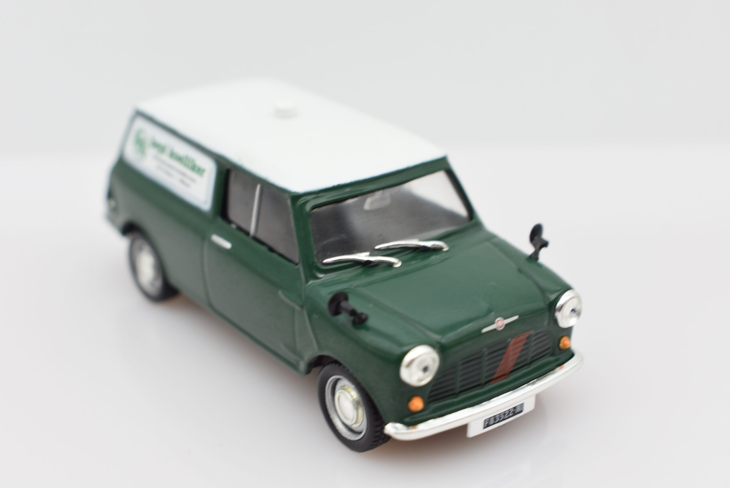 modellino auto furgone MORRIS MINI VAN B.K. veicoli pubblicitari d'epoca scala 1:43 collezione - immagine 5