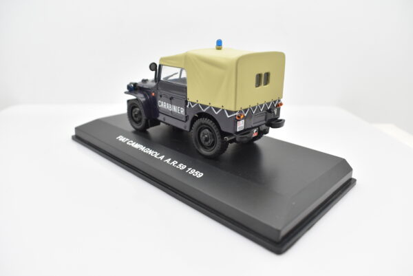 Modellini auto CARABINIERI scala 1:43 FIAT CAMPAGNOLA AR59 diecast collezione - immagine 3