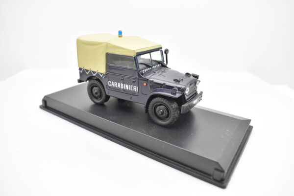 Modellini auto CARABINIERI scala 1:43 FIAT CAMPAGNOLA AR59 diecast collezione - immagine 4