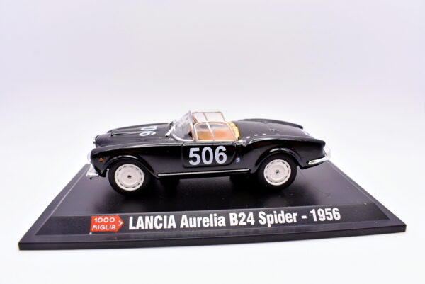 Modellini auto 1000 MIGLIA scala 1:43 LANCIA AURELIA B24 SPIDER diecast collezione ixo - immagine 2
