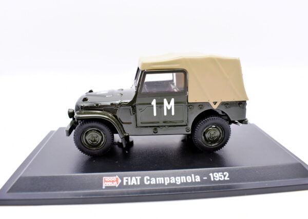 Modellini auto 1000 MIGLIA scala 1:43 FIAT CAMPAGNOLA diecast collezione ixo