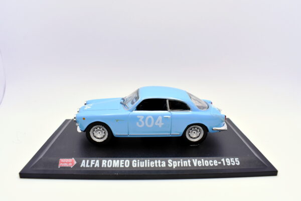 Modellini auto 1000 MIGLIA scala 1:43 ALFA ROMEO GIULIETTA SPRINT VELOCE diecast collezione ixo - immagine 2