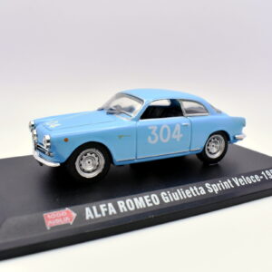 Modellini auto 1000 MIGLIA scala 1:43 ALFA ROMEO GIULIETTA SPRINT VELOCE diecast collezione ixo