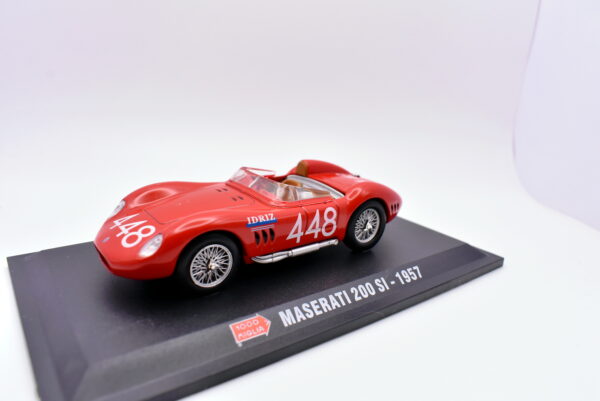 Modellini auto 1000 MIGLIA scala 1:43 MASERATI 200 SI diecast collezione ixo - immagine 2