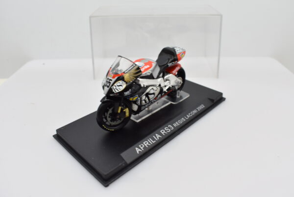 modellini moto scala 1:24 APRILIA RS3 diecast collezione edicola de agostini - immagine 3