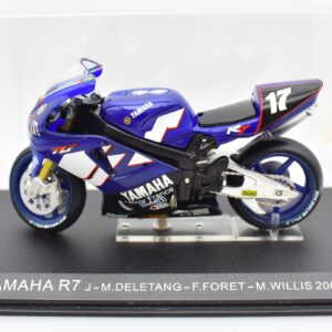 modellini moto scala 1:24 YAMAHA R7 diecast collezione edicola de agostini