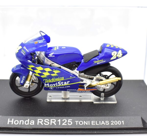 modellini moto scala 1:24 HONDA RSR 120 diecast collezione edicola de agostini