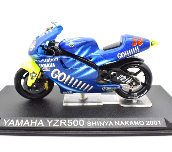 MOTO YAMAHA YZR500 SHINYA NAKANO 2001 MODELLINO 1/24