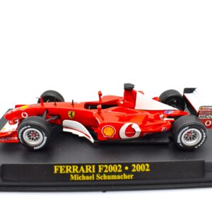 Modellino auto Ferrari F1 F2002 2002 scala 1:43 Formula 1 Schumacher ixo