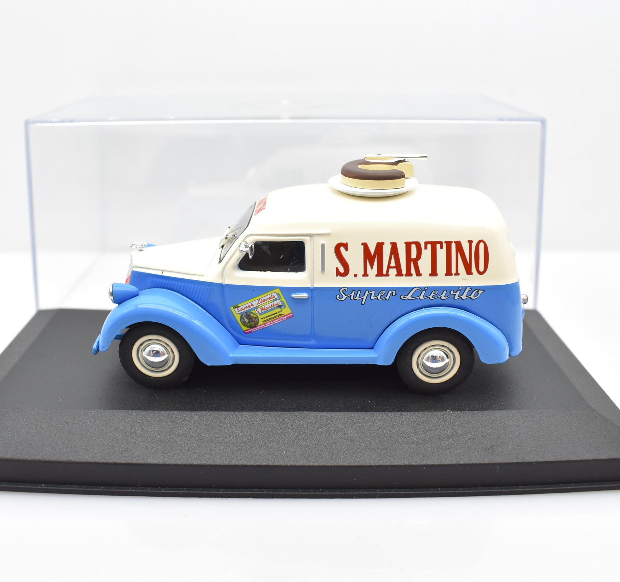 modellini furgone LANCIA ARDEA 800 S.MARTINO veicoli pubblicitari d'epoca scala 1:43 collezione