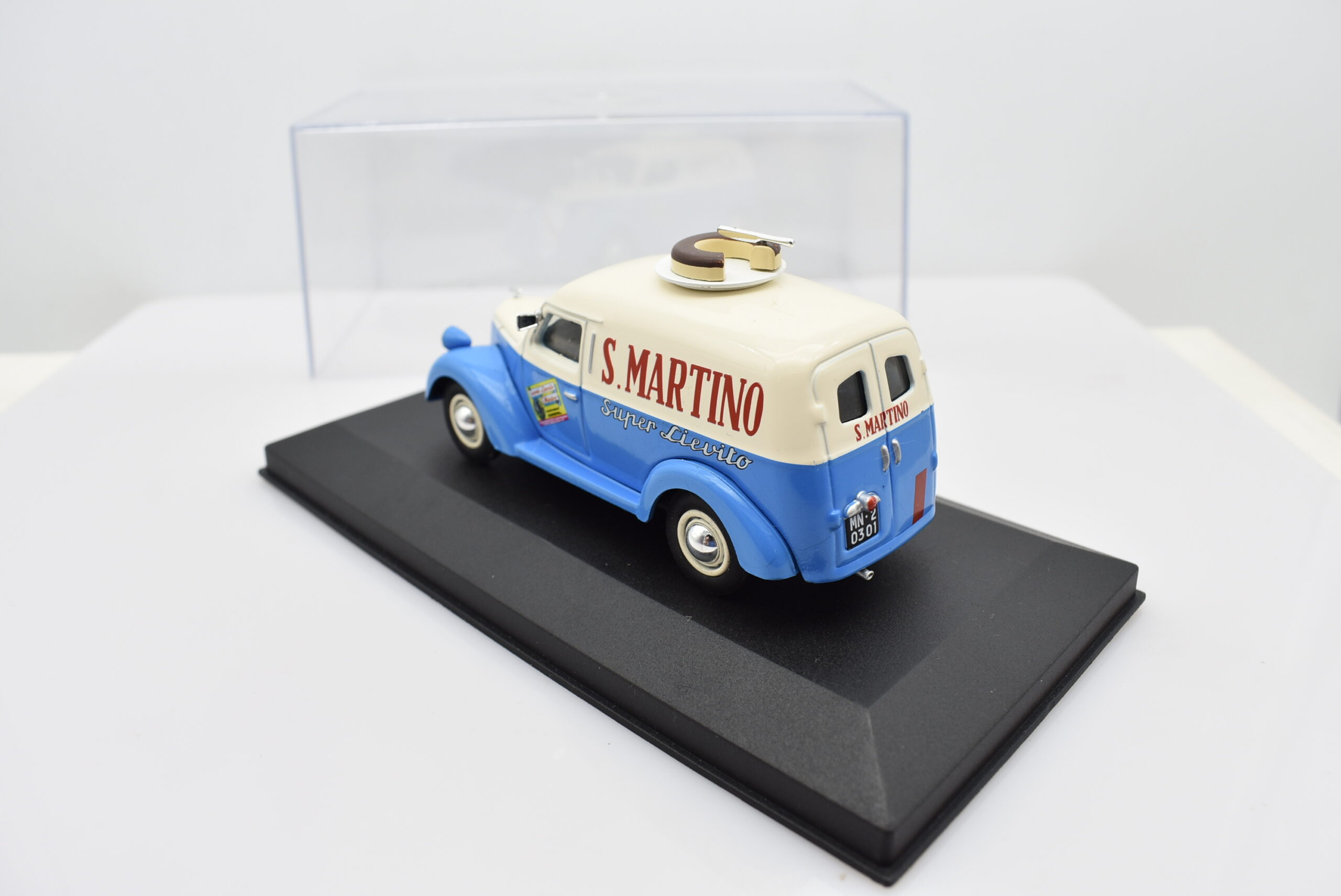 modellini furgone LANCIA ARDEA 800 S.MARTINO veicoli pubblicitari d'epoca scala 1:43 collezione - immagine 3