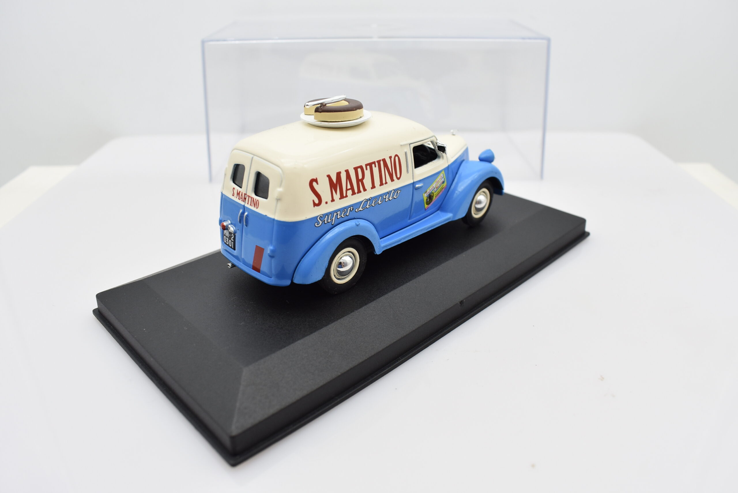 modellini furgone LANCIA ARDEA 800 S.MARTINO veicoli pubblicitari d'epoca scala 1:43 collezione - immagine 5