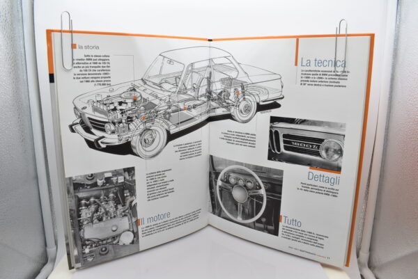 fascicolo Quattroruote Collection BMW 1600 TI modellino auto 1:24 libro book - immagine 2