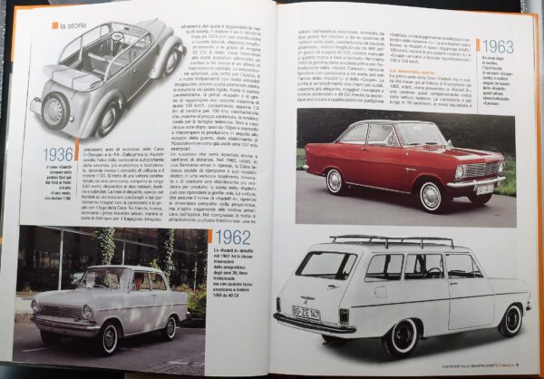 fascicolo Quattroruote Collection OPEL KADETT COUPE modellino auto 1:24 libro book - immagine 2