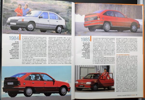 fascicolo Quattroruote Collection OPEL KADETT COUPE modellino auto 1:24 libro book - immagine 4