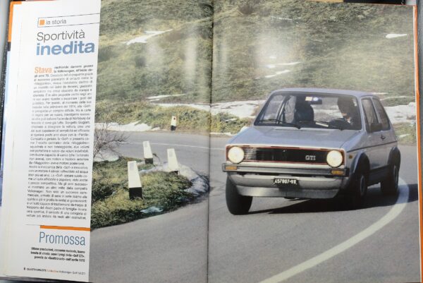 fascicolo Quattroruote Collection VW GOLF 1.6 GTI modellino auto 1:24 libro book - immagine 2