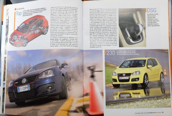 fascicolo Quattroruote Collection VW GOLF 1.6 GTI modellino auto 1:24 libro book - immagine 6