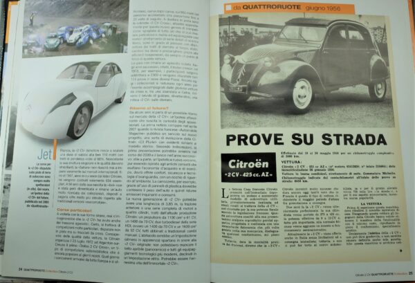 fascicolo Quattroruote Collection CITROEN 2 CV modellino auto 1:24 libro book - immagine 6