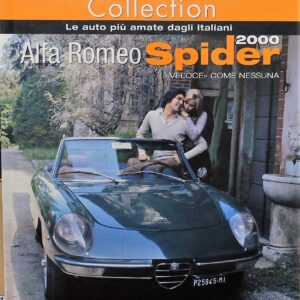 fascicolo Quattroruote collezione ALFA ROMEO SPIDER 2000 modellino auto 1:24 libro book