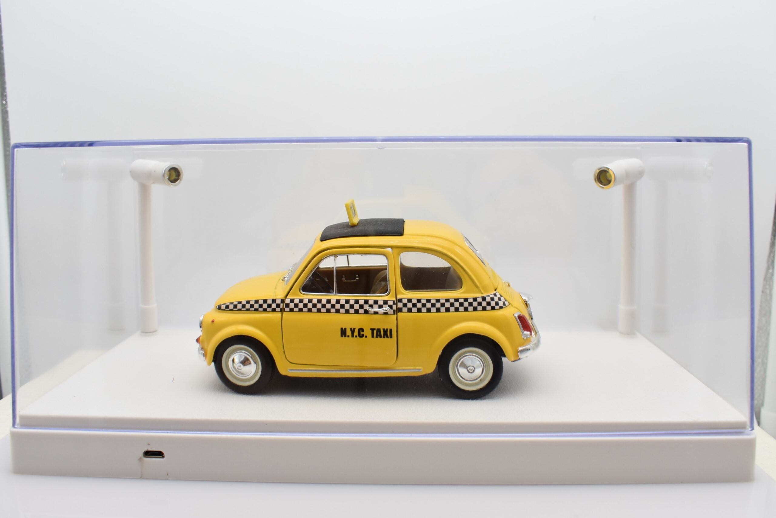 teca box vetrina con led espositore per modellini auto scala 1:24 1:43 showcase - immagine 8