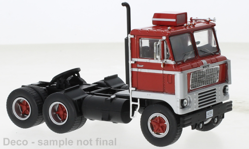 Camion Tracteur White 7400 1/43 - IXO Modèle TR0 188 - Année 1960 - Boîte Plexi
