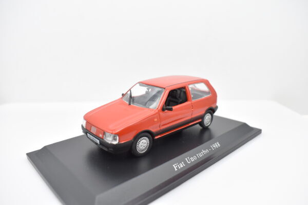 Modellino auto scala 1:43 FIAT UNO TURBO diecast collezione da edicola - immagine 5