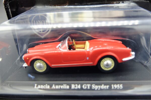 Modellino auto LANCIA AURELIA B24 GT SPYDER scala 1:43 modellismo statico da collezione - immagine 6
