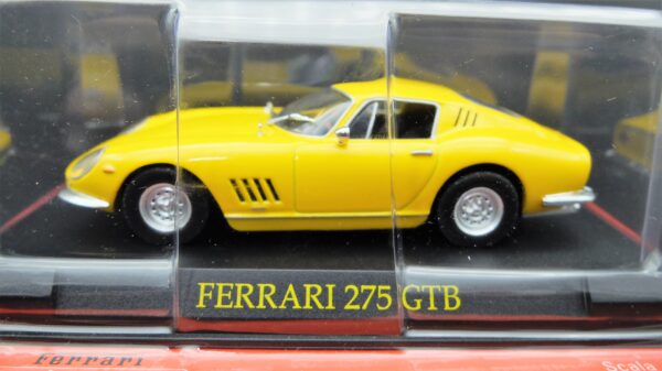 Modellini auto FERRARI 275 GTB scala 1:43 da collezione edicola ixo modellismo diecast - immagine 2