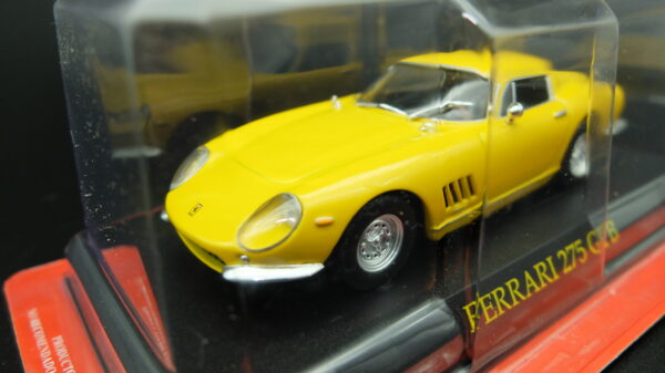 Modellini auto FERRARI 275 GTB scala 1:43 da collezione edicola ixo modellismo diecast - immagine 3