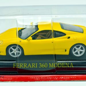 Modellini auto FERRARI 360 MODENA scala 1:43 da collezione edicola ixo modellismo diecast