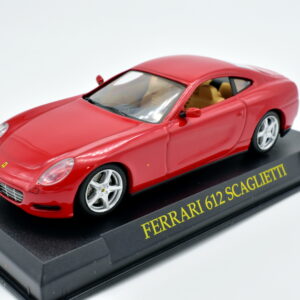 Modellini auto FERRARI 612 SCAGLIETTI scala 1:43 da collezione edicola ixo modellismo diecast
