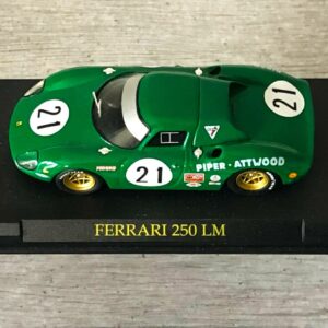 Modellini auto FERRARI 250 LM scala 1:43 da collezione edicola ixo modellismo diecast