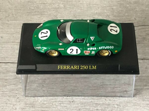 Modellini auto FERRARI 250 LM scala 1:43 da collezione edicola ixo modellismo diecast - immagine 5