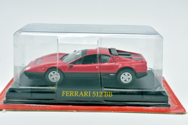 Modellini auto FERRARI 512 BB scala 1:43 da collezione edicola ixo modellismo diecast - immagine 2