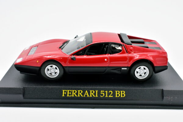 Modellini auto FERRARI 512 BB scala 1:43 da collezione edicola ixo modellismo diecast - immagine 3