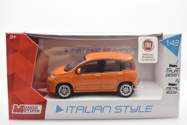 Fiat Nuova Panda 2012 Burago 1:24 Rosso Red Nuovo