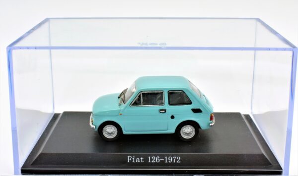 Modellino auto scala 1:43 FIAT 126 diecast collezione da edicola - immagine 5
